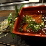 伊藤家のつぼ STAND SUSHI BAR - 水蛸と玉子のジュレがけ