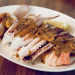 酒飯さわず - スルメイカのグリル ゴロソース 590円