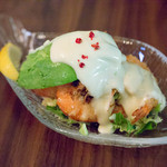 酒飯さわず - Hawaiian ガーリックシュリンプの海老マヨ 490円