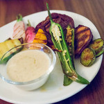 鎌倉野菜グリルのバーニャカウダ 610円