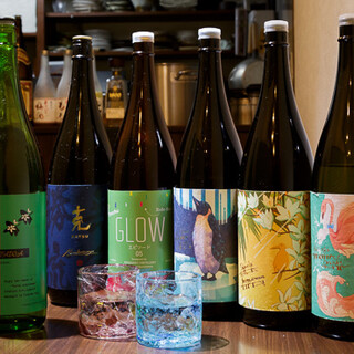 We recommend the sake carefully selected by sake tasters. There is also a wide variety of shochu