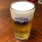 居酒屋のんべえ - 生ビール(550円)