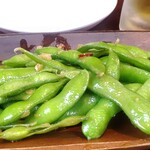 Yosaku - 枝豆ペペロンチーノ