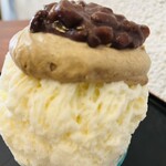 こひる庵 - さらにぜんざいあんトッピングで豪華にしてみた(o^^o)