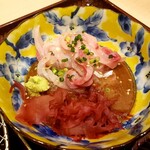 Tsukiji Shokudou Genchan - 胡麻カンパチ