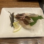 Urabukuro Hamaken - もみじ鯛の炙り刺￥790 ※向きミスった…　