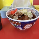 ラーメンスタンド とん平食堂 - 純レバ丼（小）400円