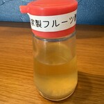 tokyo miso style IKEDA - 味変用　自家製フルーツ酢