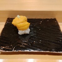 寿司割烹 魚紋 - バフンウニ（北海道産）