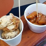 ホシギ２羽チキン - 全体図。