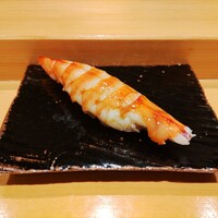 寿司割烹 魚紋 - 車エビ