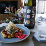 田苑酒造 - 田苑 お好み焼き専用焼酎　お好み焼きとペアリング