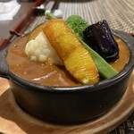 銀座 古川 - この下に和牛がごろごろ