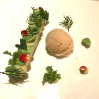 ファインダイニング - 枝豆のババロア