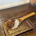 Ishiino Soba - そばがきに甘いくるみ味噌？