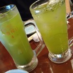 Umibouzu - 秘密の静岡緑茶と秘密の静岡割り焼酎濃い目