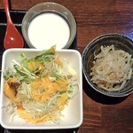 Menhan Shokudou Chuuka Igarashi - 「五目うま煮飯」の副菜類等