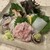 まるいち食堂 - 料理写真:ダツ、めといか、サザエの刺身