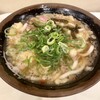 Matsuya - 油かすうどん（490円）・ネギトッピング（10円）