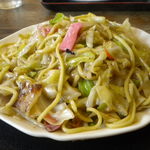 うちだラーメン - 皿チャンポン、６８０円。