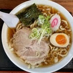 麺屋○文 - 料理写真:にぼしDX極太麺しょうゆ味