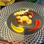 レストラン・パッション - 海老とホタテの甲殻類のゼリー寄せ