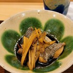 勢麟 - ノドグロと牛蒡の煮付け