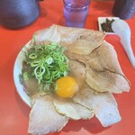 ひろちゃんラーメン - チャーシュー麺　玉子トッピング