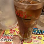 天下一品 - ウーロンハイが200円でたのめる