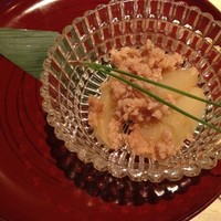 広尾はしづめ - はやと瓜と鶏ひき肉煮