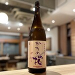 [Osaka Prefecture] Katano Sakura special pure rice unfiltered sake
