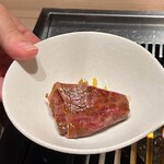 焼肉かなう - 10秒肉ザブトン〜すき焼風〜