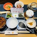 Shabushabu Nihon Ryouri Kisoji - 「鰻ひつまぶし 松」4,950円税込み♫