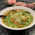 Sumibiyakiniku Ushinomaruyama - ユッケジャンスープ