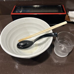 中華そば 弥栄 - 完食完飲