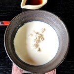 蕎麦　宮川 - そば茶プリン(400円)
