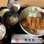 福寿司 - ロースかつ定食　980円