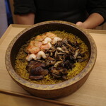 美会 - 金目鯛と鶏肉ビリヤニ