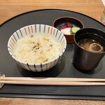 銀座の金沢 - 食事