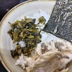 ゆで太郎 もつ次郎 - 3色ごはん