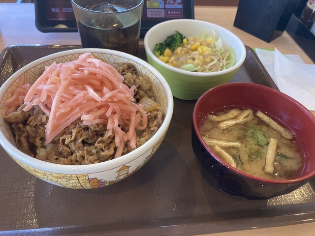 すき家 二本松店 - 二本松（牛丼）