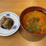 無添くら寿司 - 坦々麺と牛カルビ