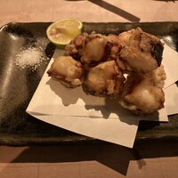 ターンテーブル - タコの唐揚げ