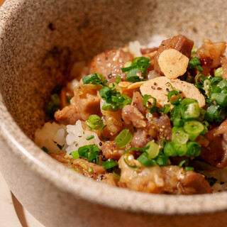 [Garlic rice] A satisfying end to the meal