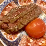 神戸焼肉かんてき - 濃厚な黄身がキラキラ