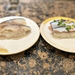 Gatten Sushi - ・燻製〆さば炙り　・北海道花咲港産さんま