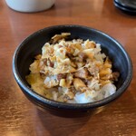 麺らいけん - らいめし180円