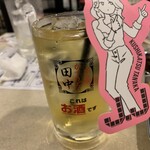 Kushikatsu Tanaka - リベンジのチンチロリン（J.Jジャスミン焼酎のジャスミン茶割）で半額をゲット！