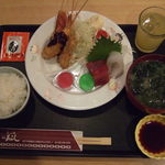 あらし - ちびっこ定食　　８５０円　　　　２０１３　１１　５