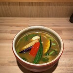 Kyou Kare Udon Echigoya - 季節の野菜カレーうどん